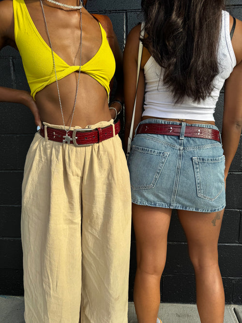 CROC BELT